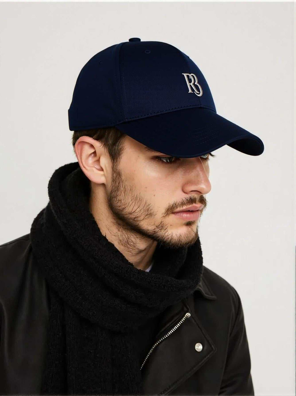 R3 Oxford Navy  Mesh cap, white R3 logo