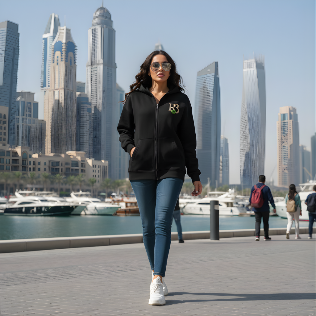 God's plan/ Our plan Koppel Hoodie Met Rits Door R3CEIVED