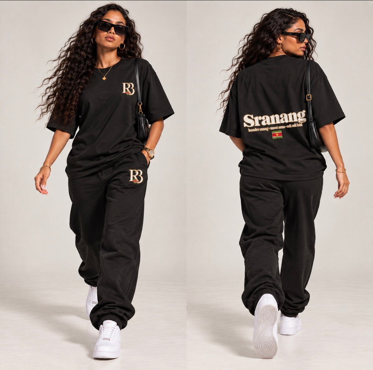 Sranang Heritage odi odi Oversized T-Shirt