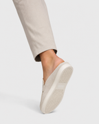 The Milan Suede Mules Off White — zool close-up