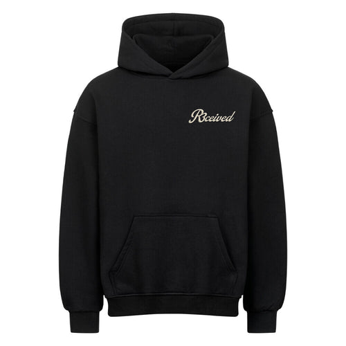 Circle of Life Oversized Hoodie – Black | R3CEIVED