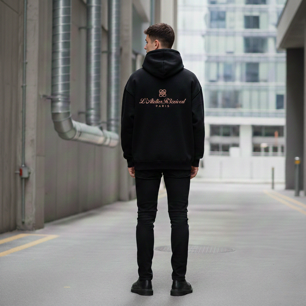 L’Atelier R3CEIVED Paris collection Oversized Hoodie