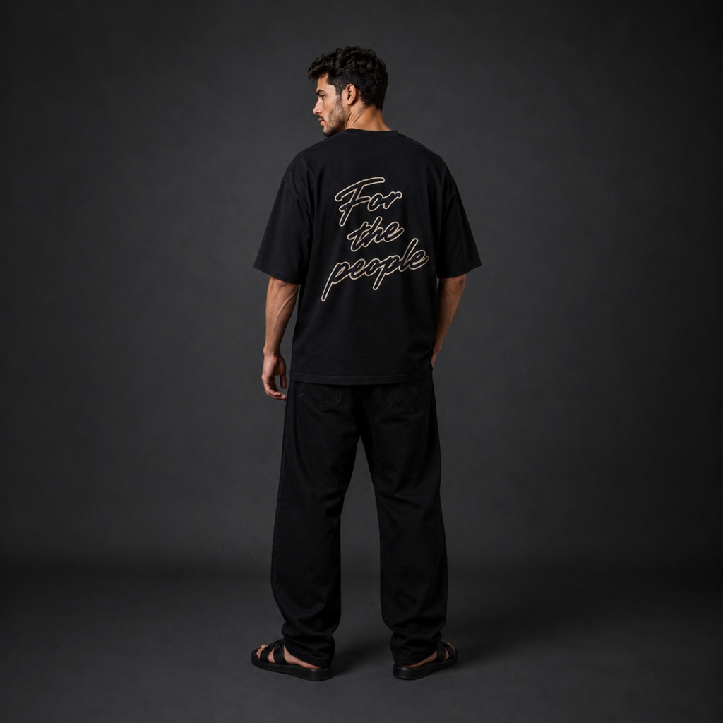 FOR THE PEOPLE Oversized T-Shirt