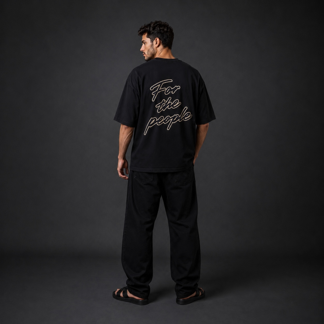 FOR THE PEOPLE Oversized T-Shirt
