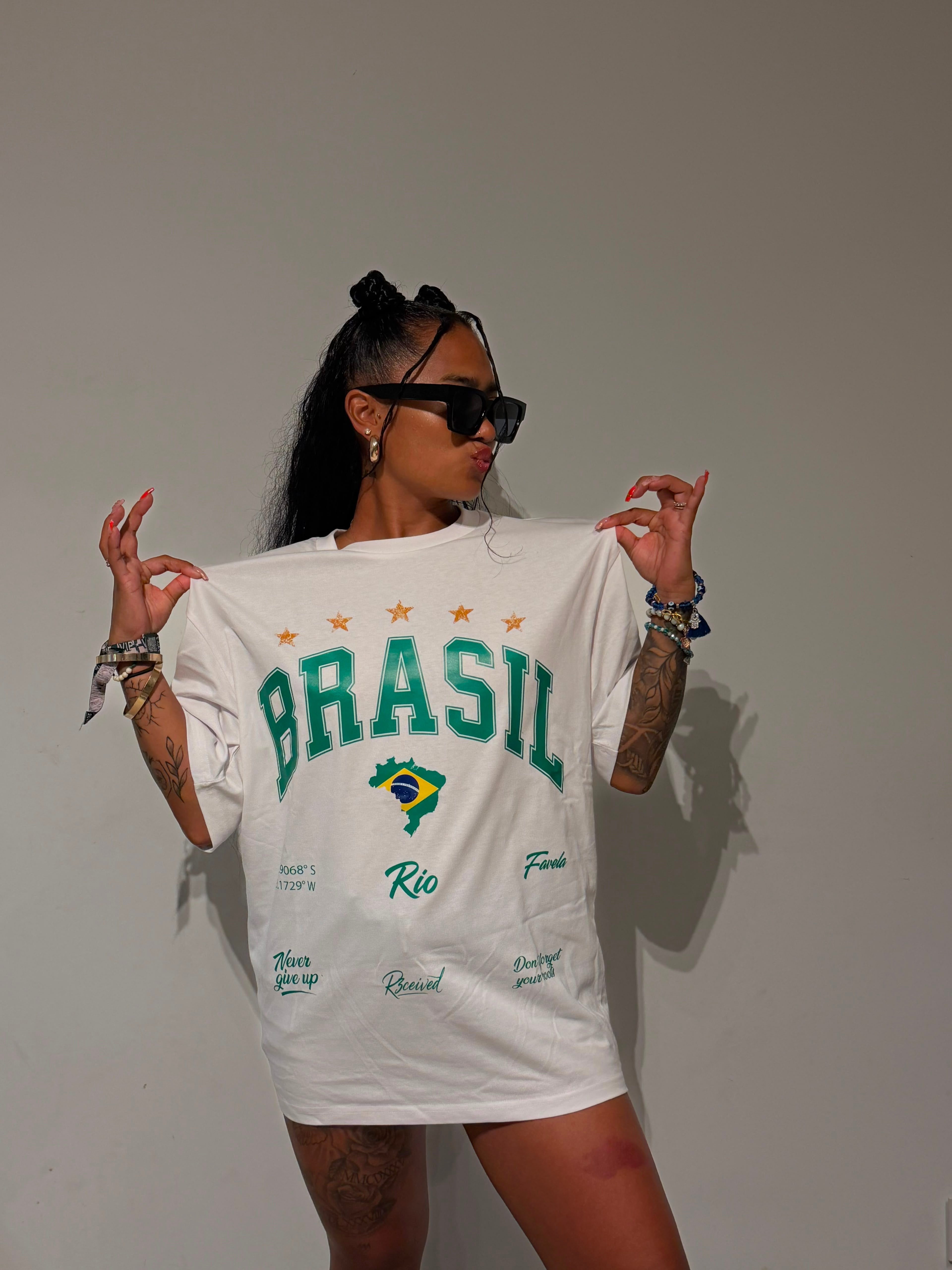 Brasil Favela edition Oversized Shirt