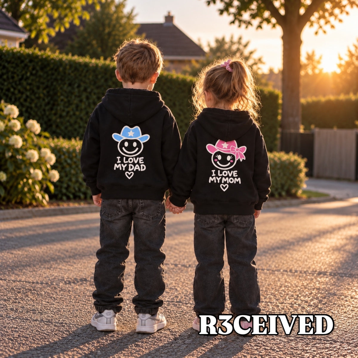 I Love My Dad | R3CEIVED Kids Hoodie (Boys)