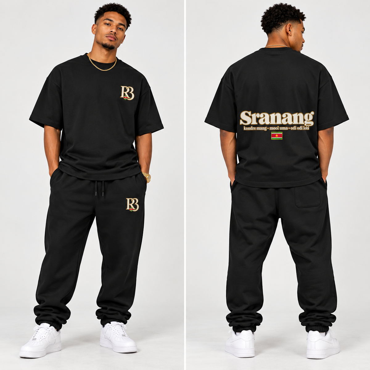 Sranang Heritage odi odi Oversized T-Shirt