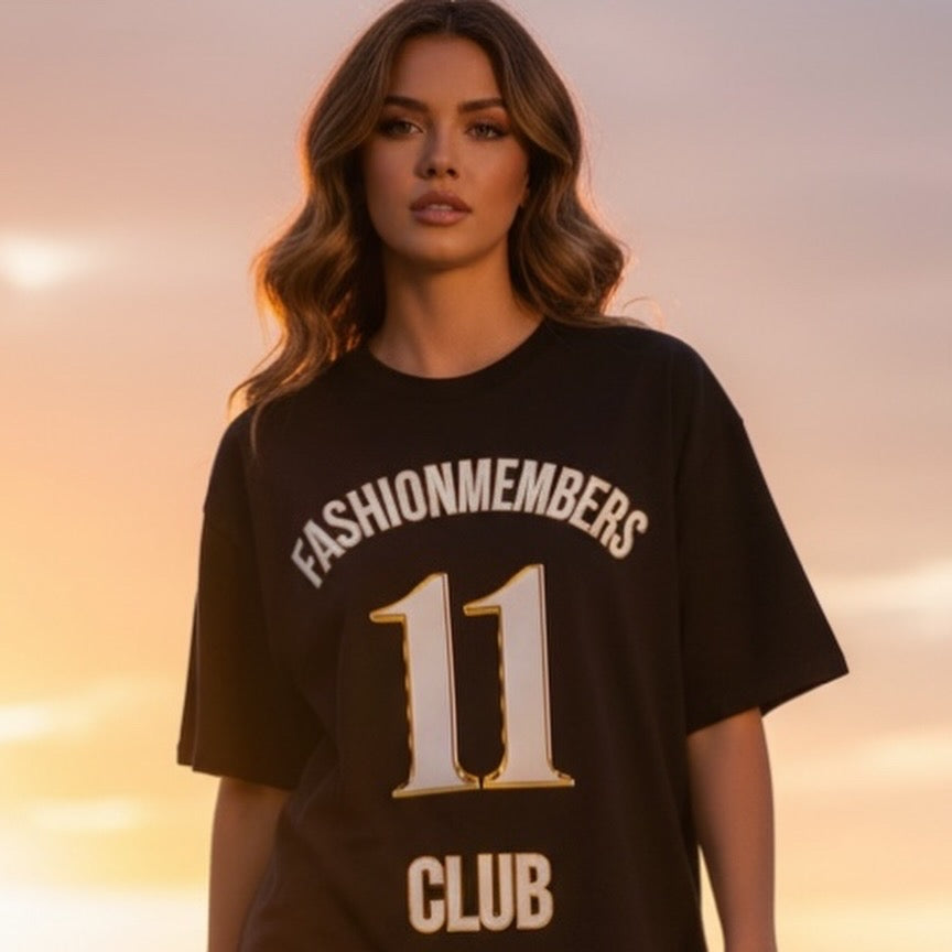 Fashion Members Club Nummer 11 Amsterdam Oversized T-Shirt