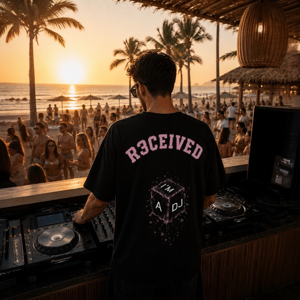 I'M A DJ Oversized Shirt