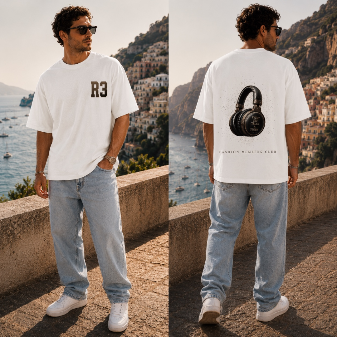 Headphones Dj oversized T
