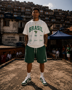 Favela Oversized Shirt – Brasil green edition