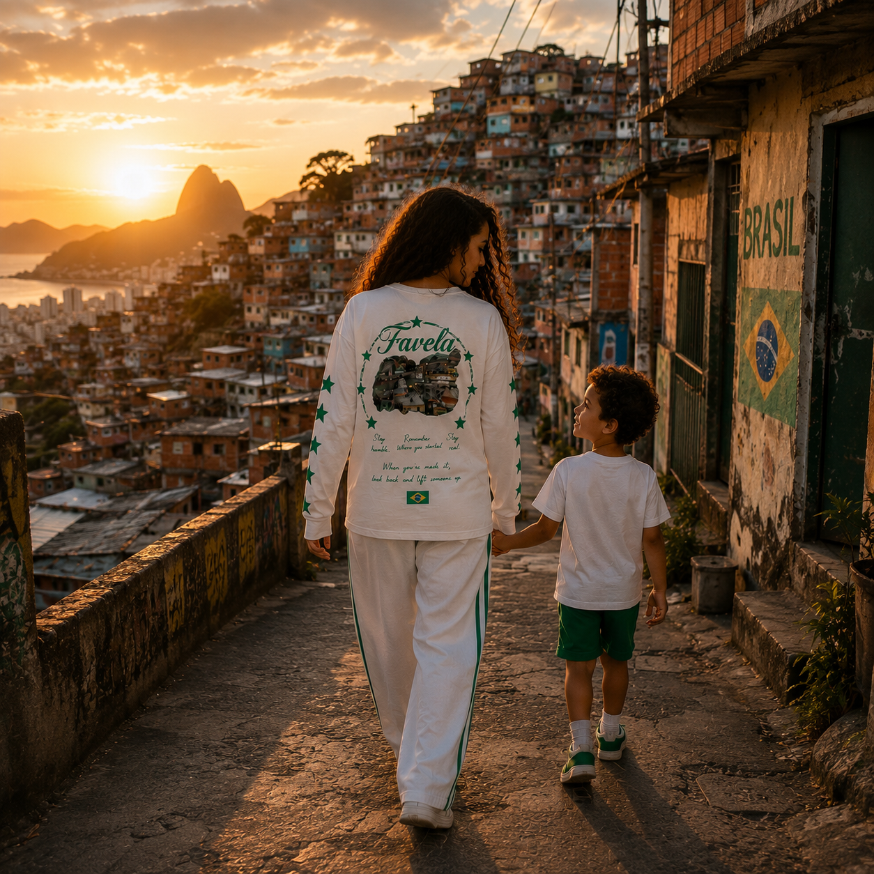 Long Sleeve – Brasil Favela Edition | R3CEIVED(Normal fit)