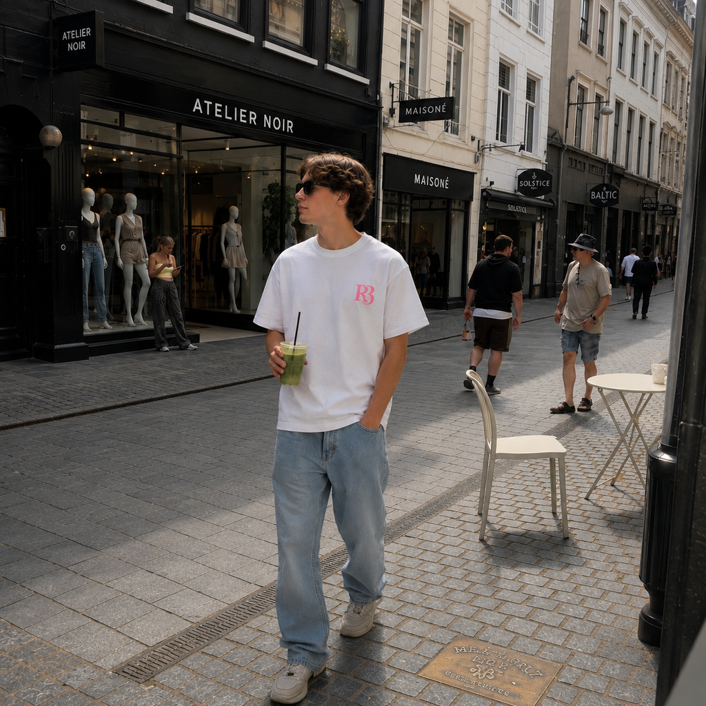 You Don’t Know the Owner 2.0 Oversized T-Shirt Men(Fashion Members Club)