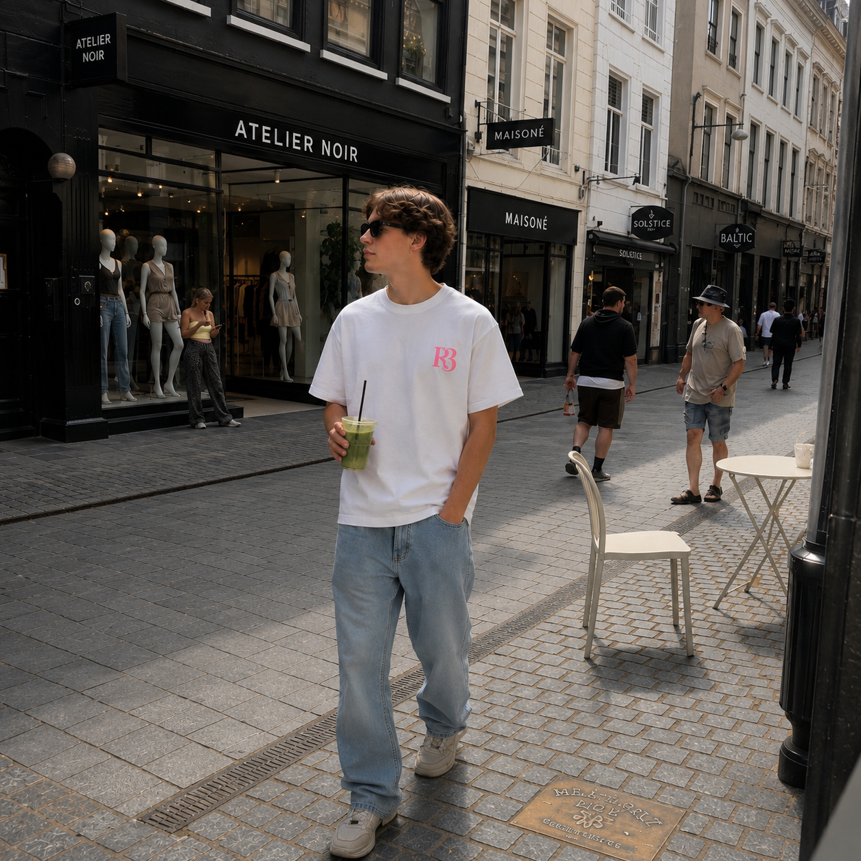 You Don’t Know the Owner 2.0 Oversized T-Shirt Men(Fashion Members Club)