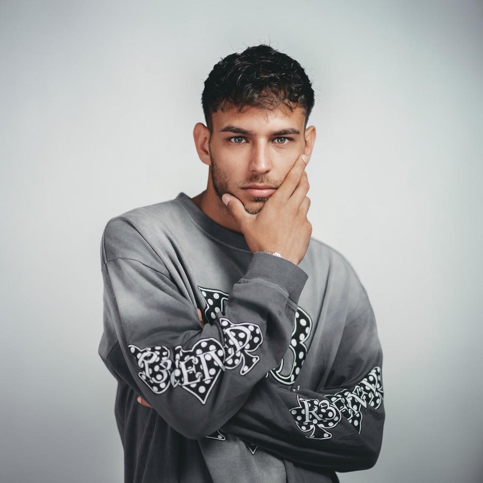 Polkadats oversized long sleeve