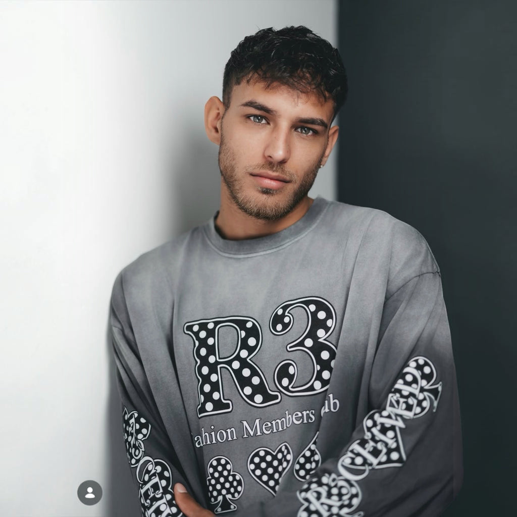 Polkadats oversized long sleeve