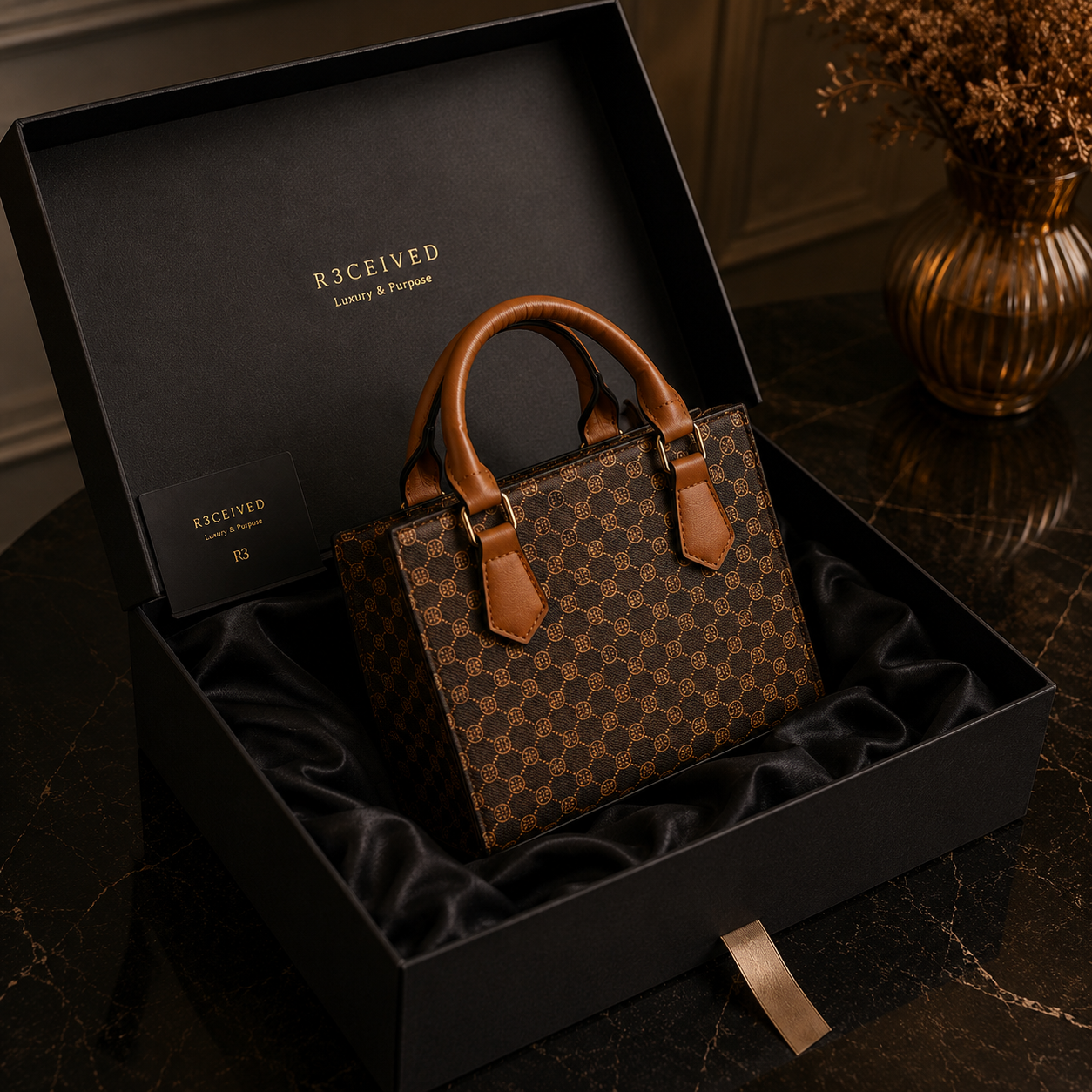 R3CEIVED Le Amour Paris Bag