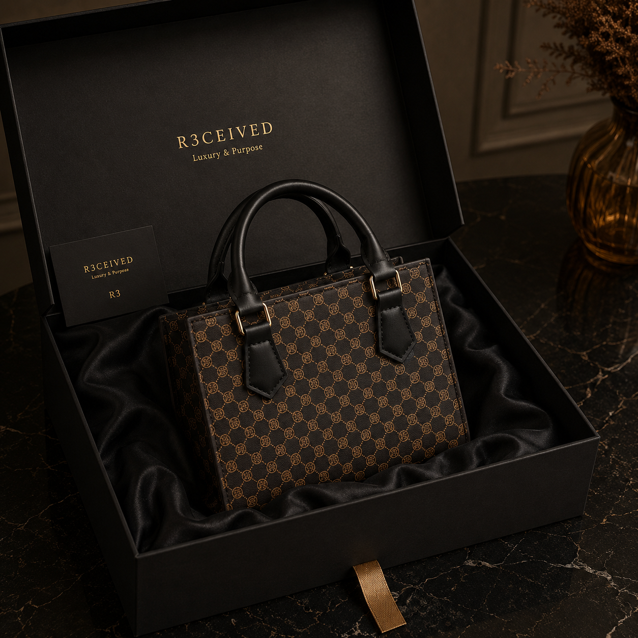 R3CEIVED Le Amour Paris Bag