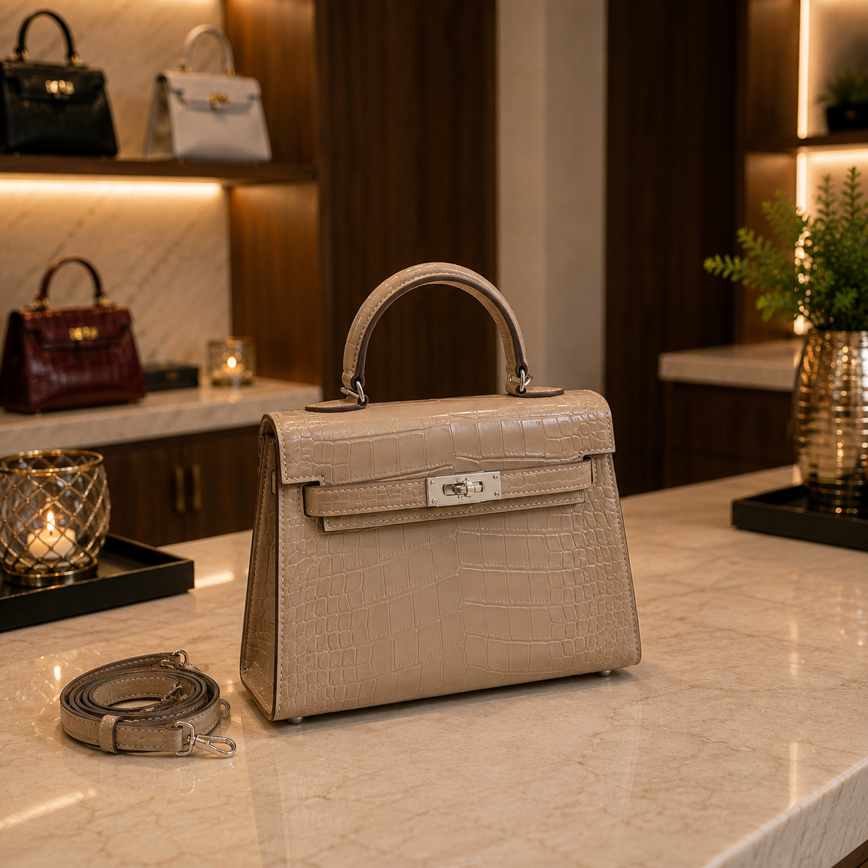 R3CEIVED Mademoiselle Paris handbag
