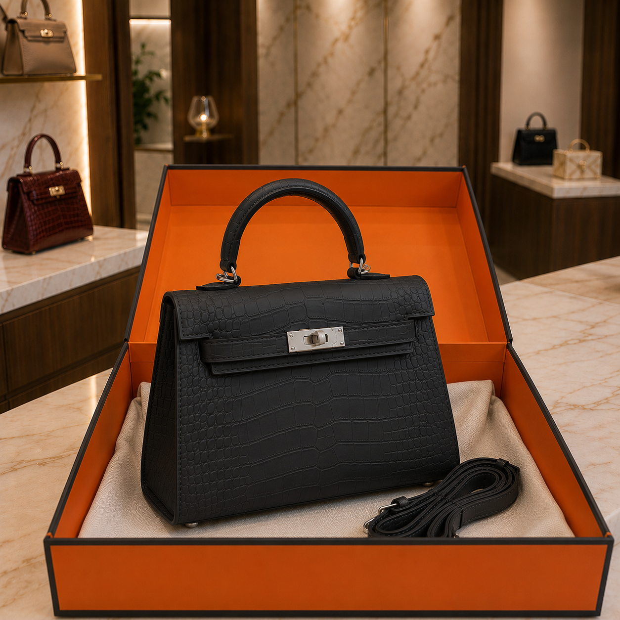 R3CEIVED Mademoiselle Paris handbag