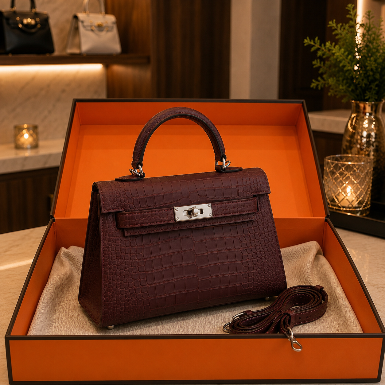R3CEIVED Mademoiselle Paris handbag