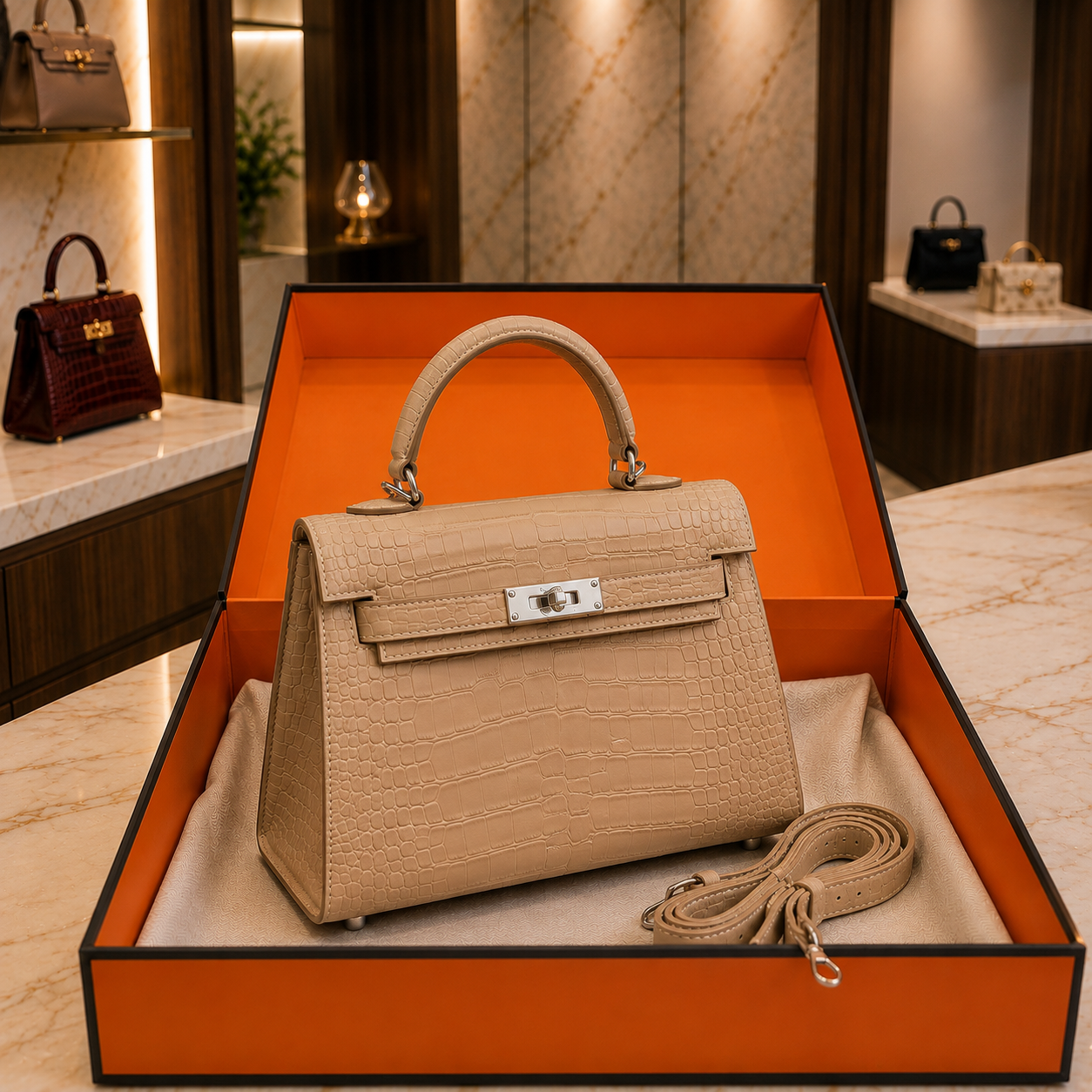 R3CEIVED Mademoiselle Paris handbag