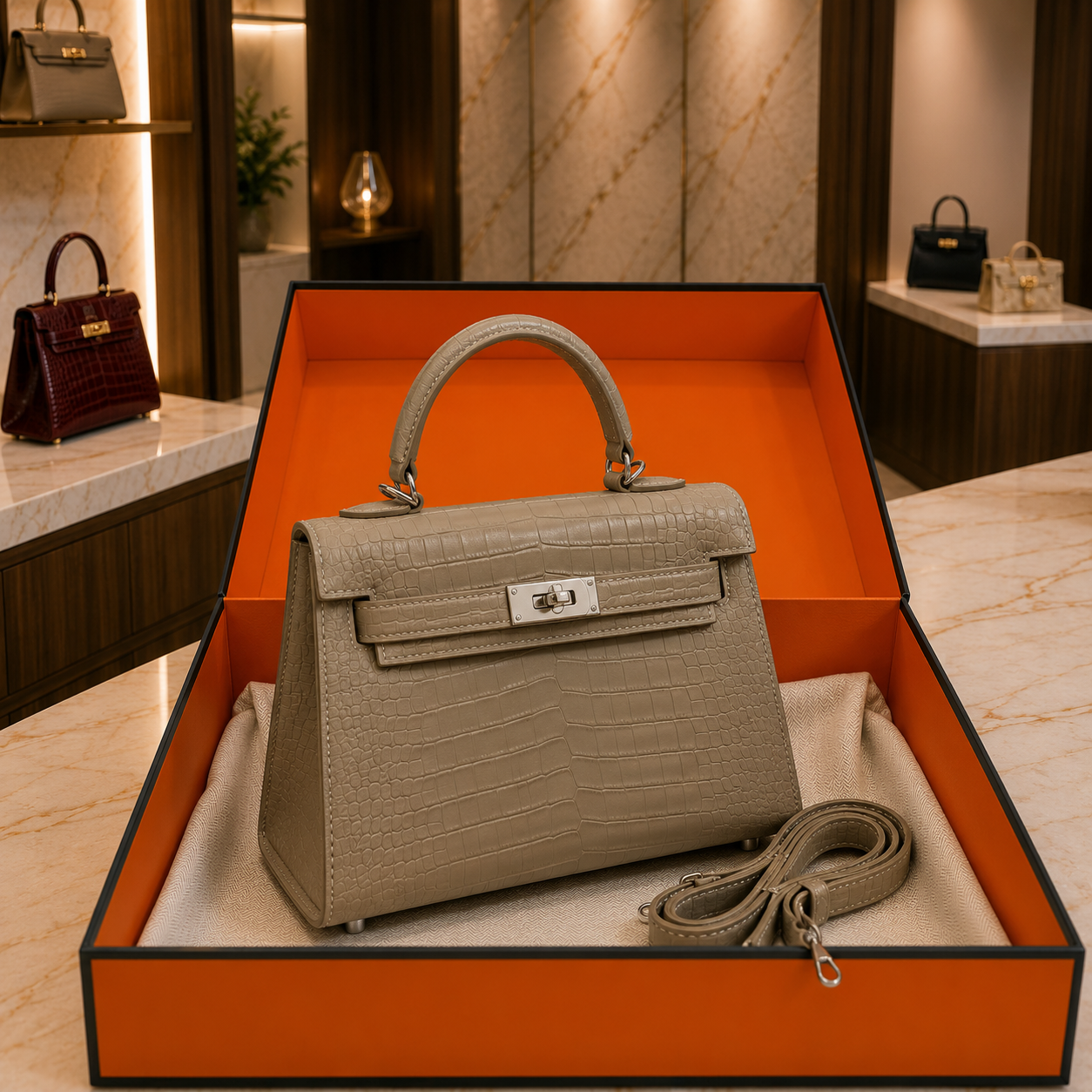 R3CEIVED Mademoiselle Paris handbag