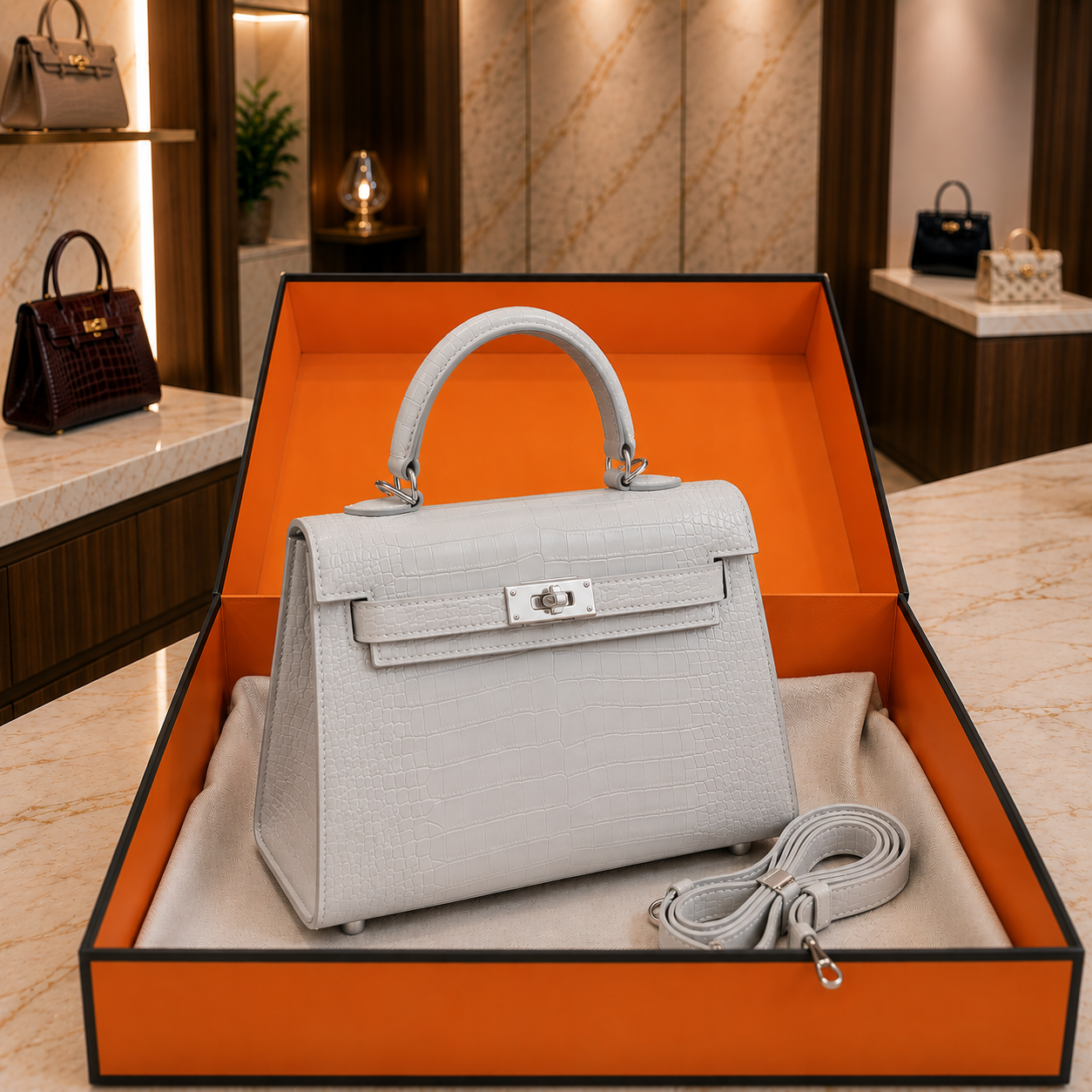 R3CEIVED Mademoiselle Paris handbag