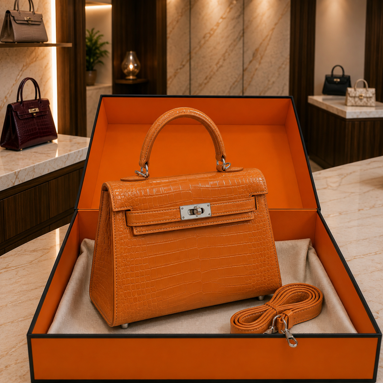 R3CEIVED Mademoiselle Paris handbag