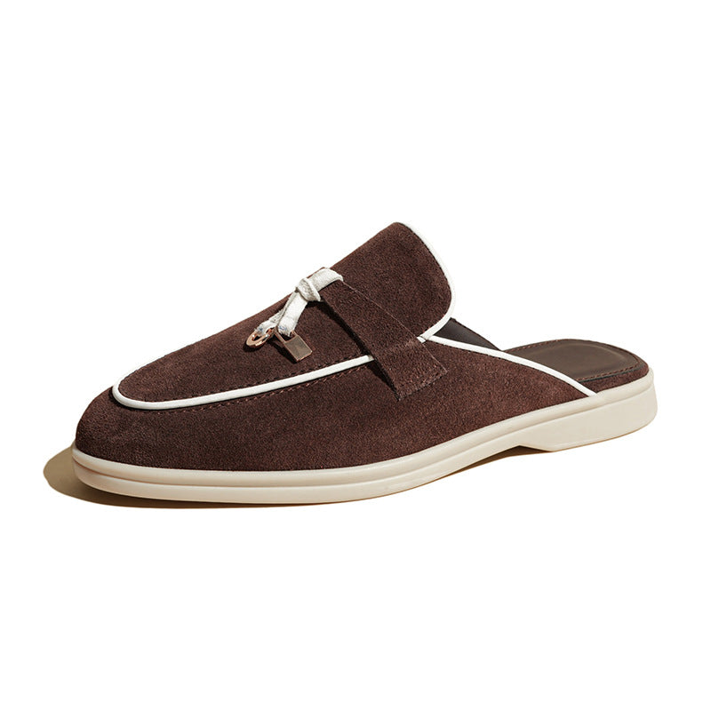 R3CEIVED Saint-Tropez Suede Mule Loafers( woman)