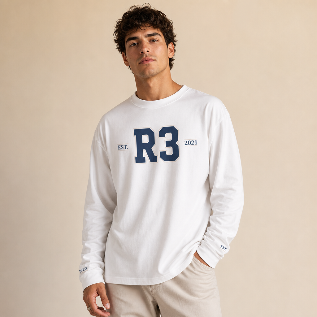 The R3 statement Piece, long sleeve( Normal fit)