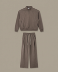 Belgravia Half-Zip Set Coffee
