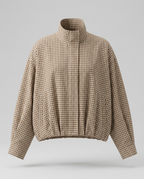 Carreau Jacket in Mocha – studio