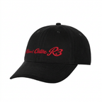 R3ceived Couture cap in Black, flat embroidery