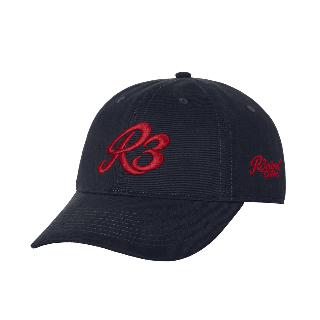 R3ceived Couture R3 Cap Red Navy