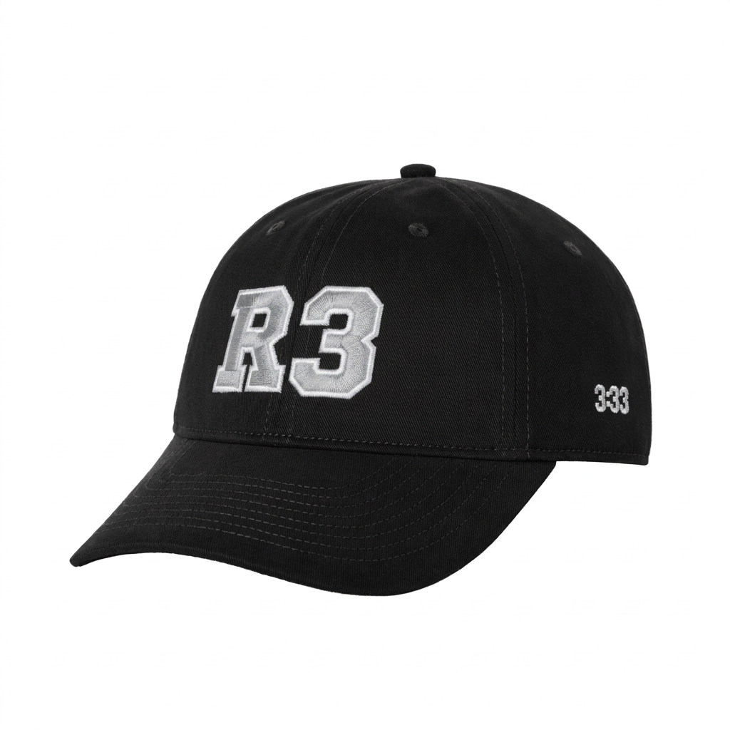 3:33 Cap Black