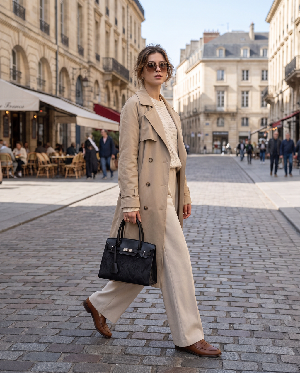 R3CEIVED L'Amour handtas - Zwart - met model