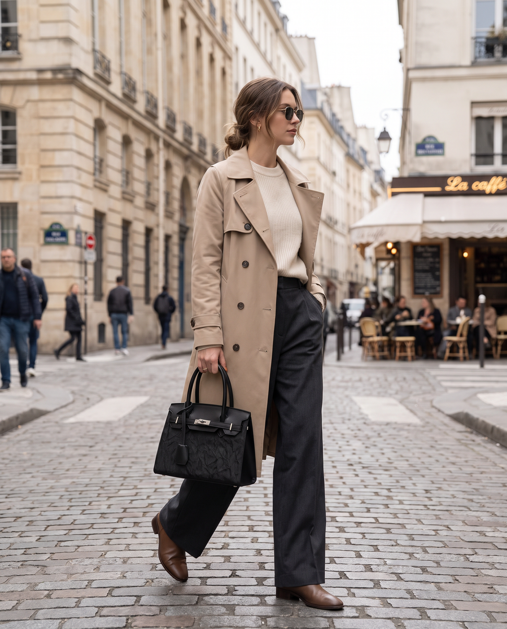 R3CEIVED L'Amour handtas - Grijs - met model