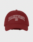R3CEIVED Family First cap - Bordeaux - frontaal met logo