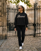 R3CEIVED Circle of Life Exclusive hoodie - Black - lifestyle full body