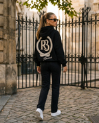 R3CEIVED Circle of Life Exclusive hoodie - Black - back design lifestyle