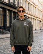 Isaiah 60:22 Hoodie Charcoal Gray - male lifestyle front