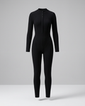 Aspen Ribbed Jumpsuit in Black