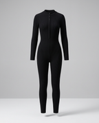 Aspen Ribbed Jumpsuit in Black