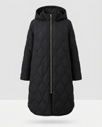 Chamonix Quilted Coat - Black