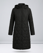 St. Moritz Maxi Coat - Black