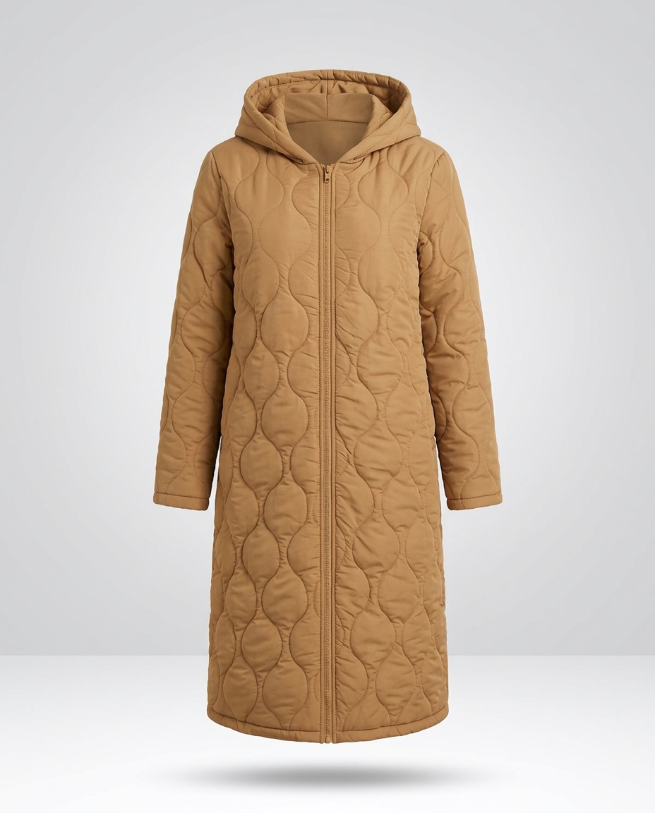 St. Moritz Maxi Coat - Khaki