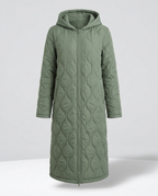 St. Moritz Maxi Coat - Army Green