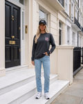 You don't know the owner Long Sleeve in Black, front, London | R3CEIVED