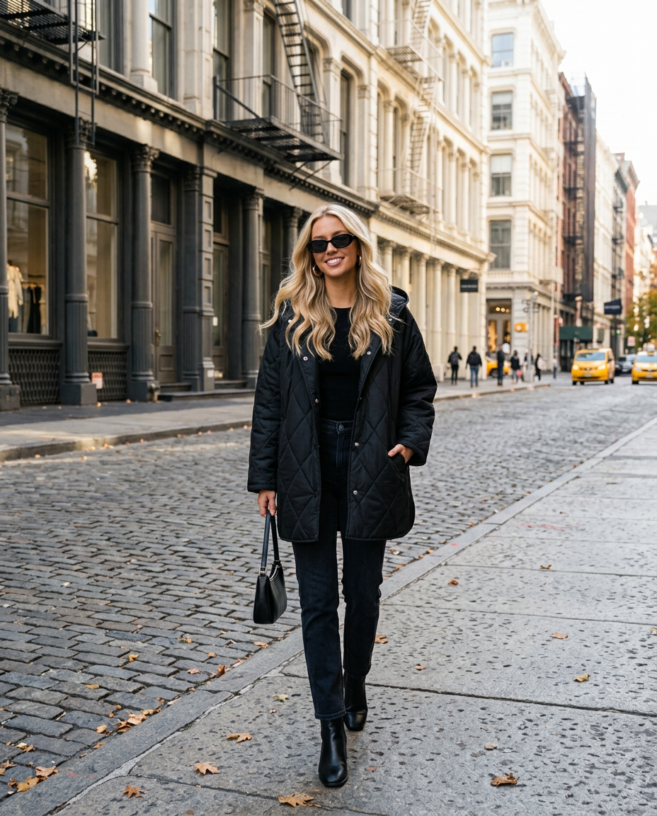 Kensington Coat Black